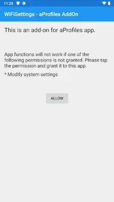 WiFiSettings - aProfiles AddOn android App screenshot 0